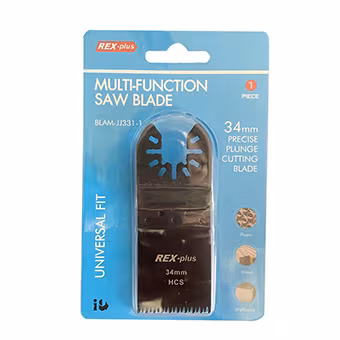 Rex-plus Multi-tool Blade Wood W34mm x L40mm
