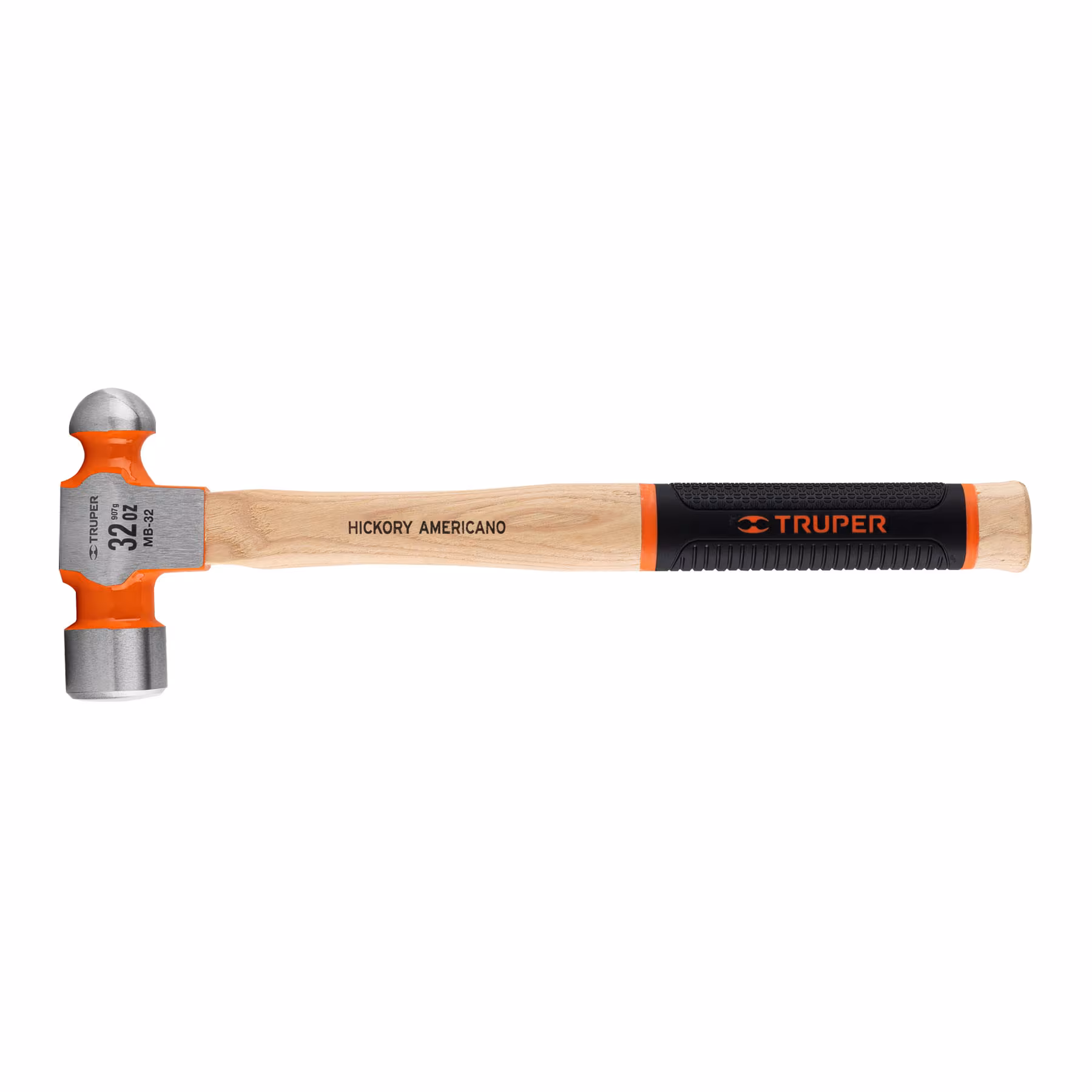 Truper Engineers Hammer Ball Pein 32oz Hickory Handle