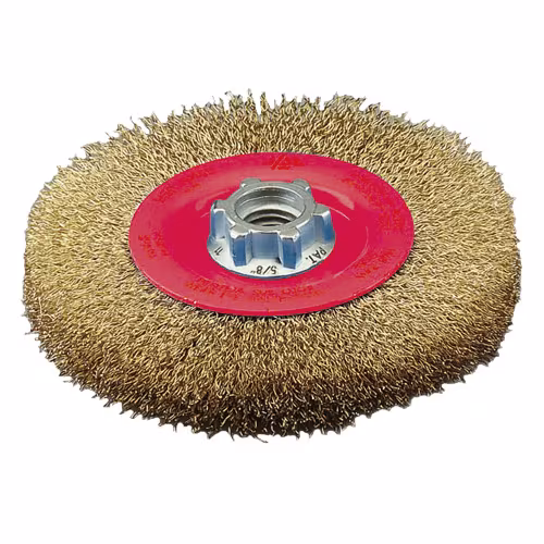 Jaz Wire Wheel High Speed 115mm x 25mm x 0.3mm - M14 x 2 - Coated Steel (BRUH-0115)