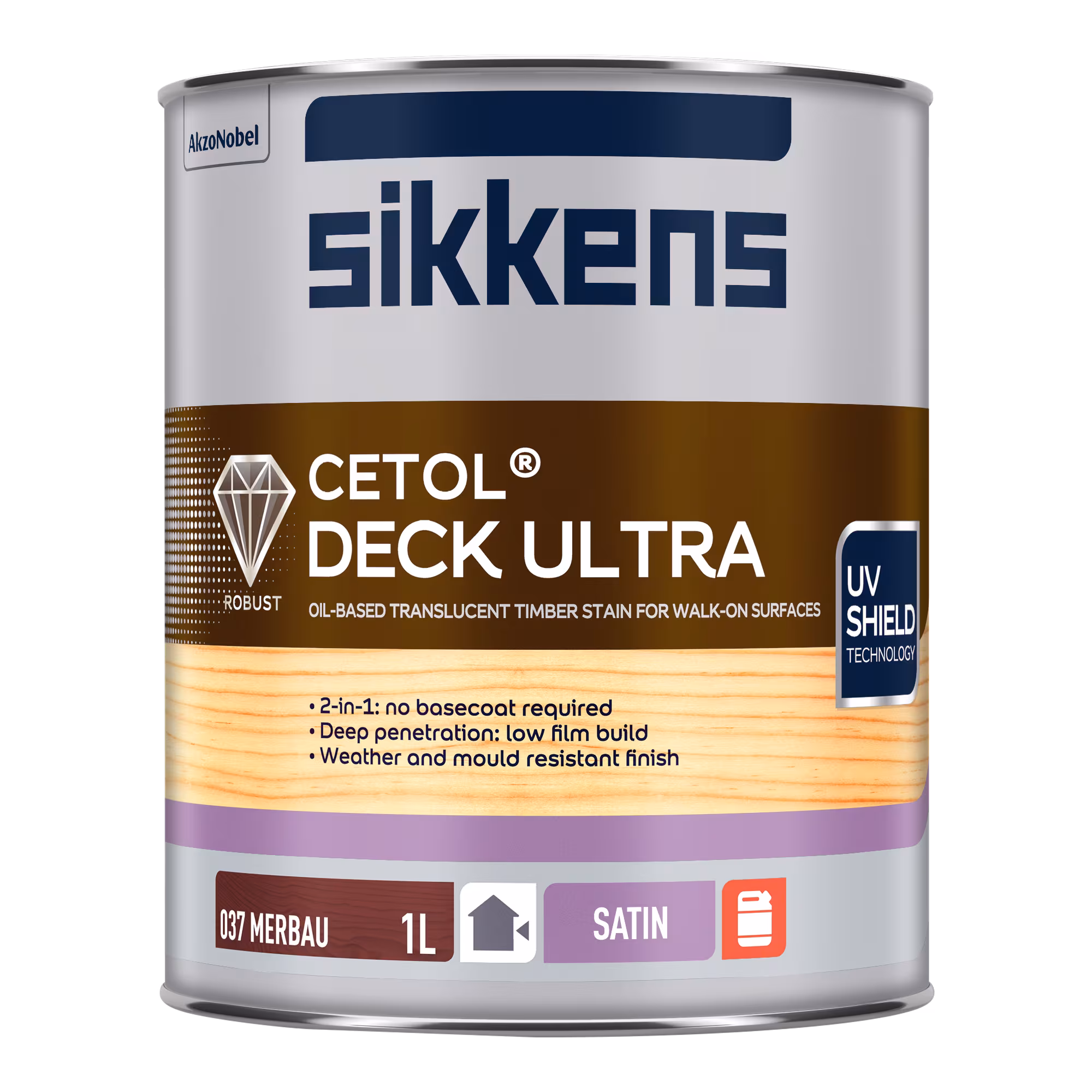 Sikkens Cetol Deck Ultra - Merbau 1L