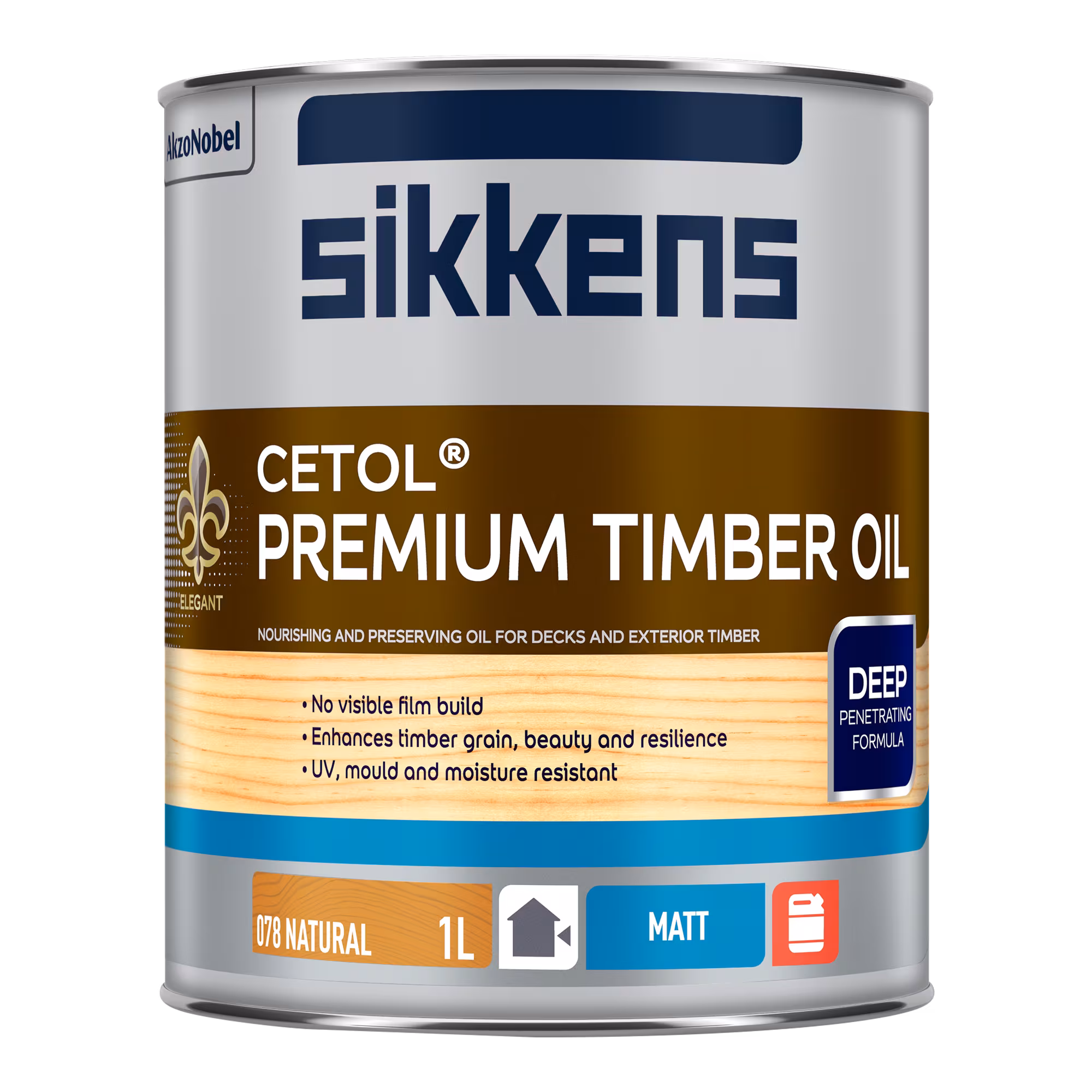 Sikkens Cetol Premium Timber Oil - Natural 1L
