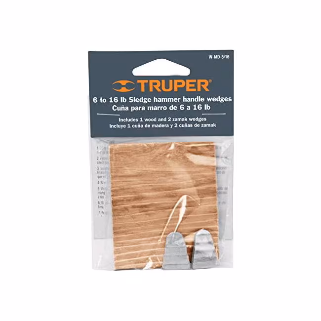 Truper Handle Repair Kit Sledge - Wood & steel Wedge W-MD