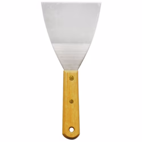 Worldwide Steel Paint Scraper Wooden Handle 100mm