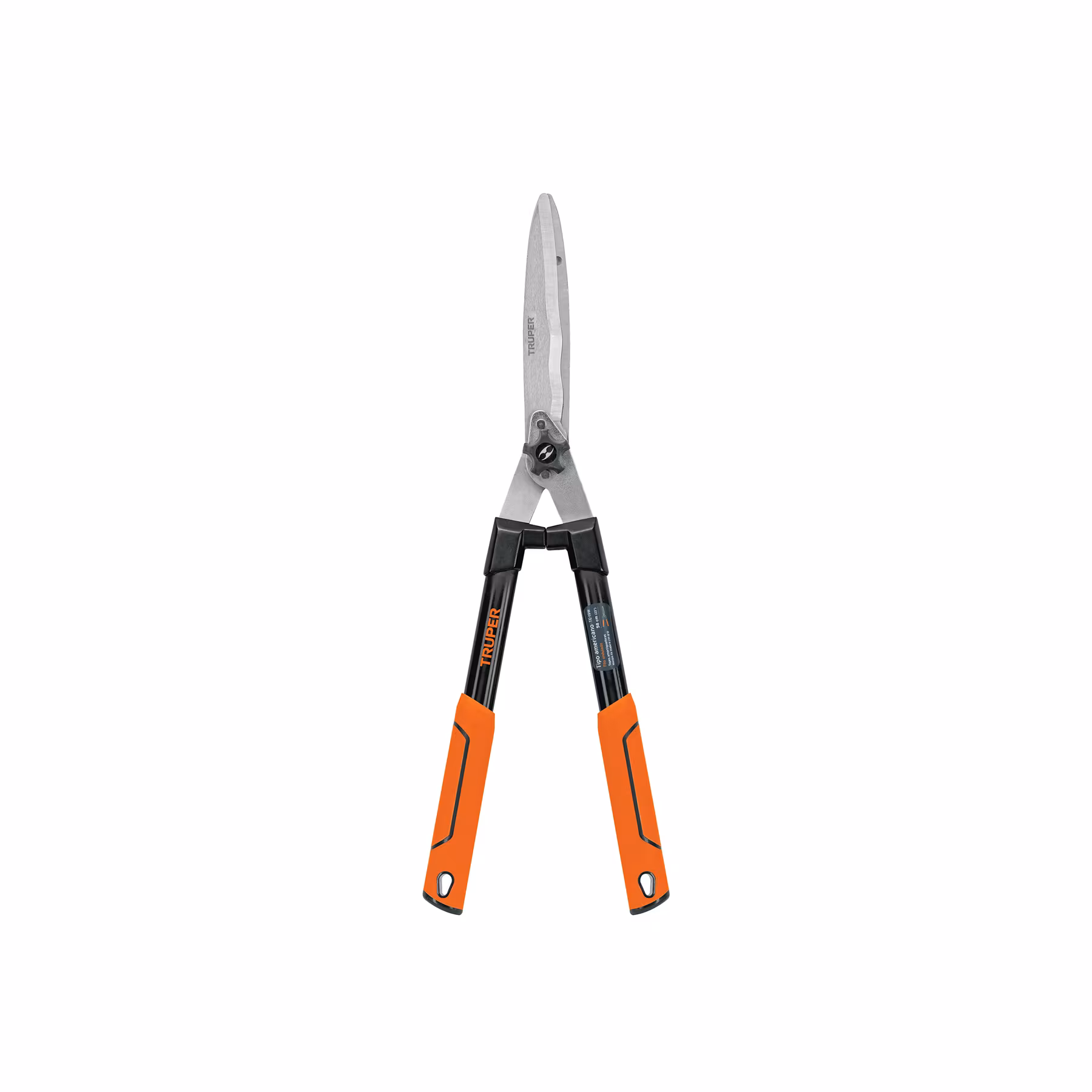 Truper Hedge Shear Wavy Blade with Wood Handles